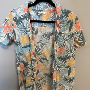Abercrombie kids Tropical Floral Shirt